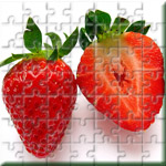 Wellness - Puzzle - Online - Erdbeere